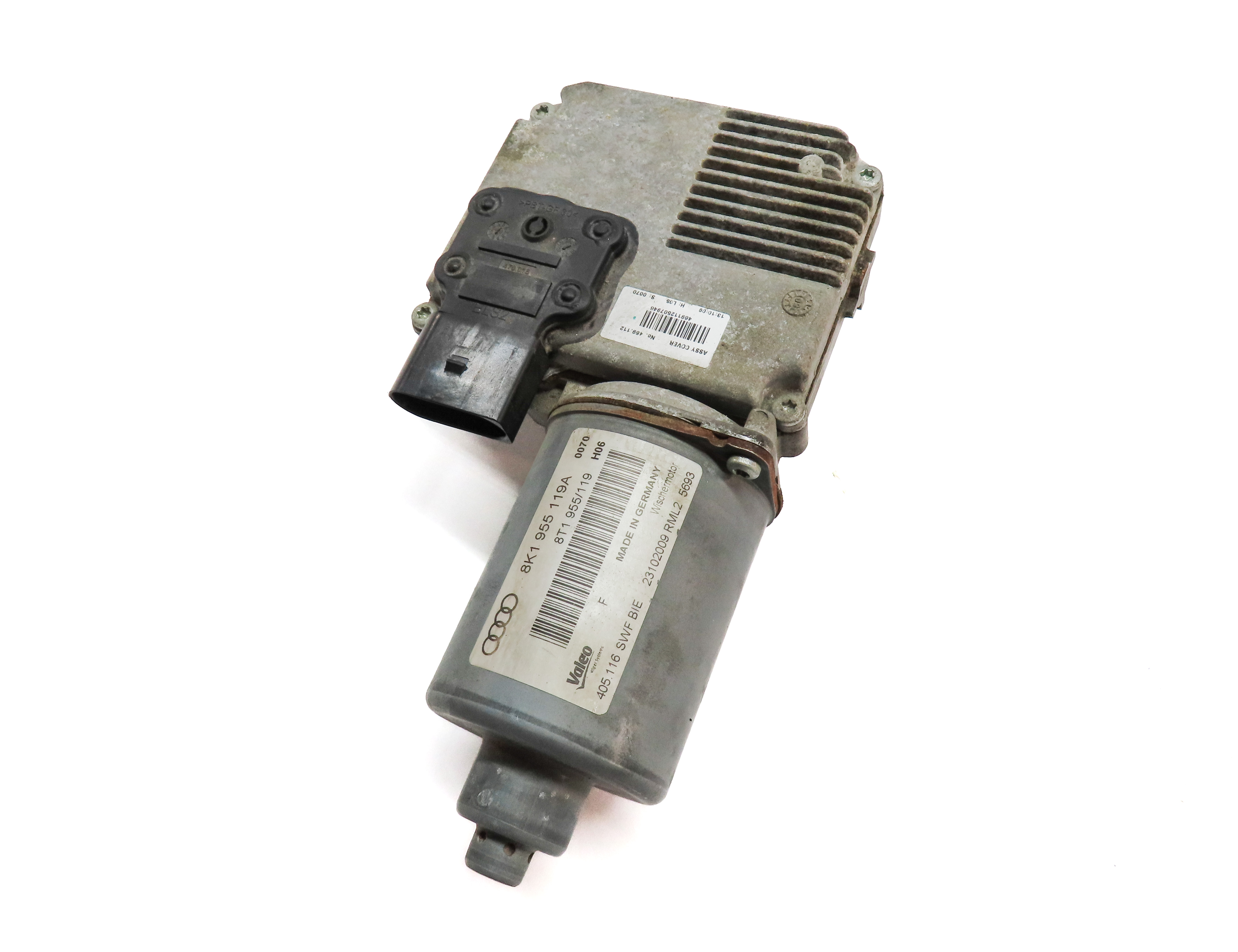 2009-2016 AUDI A4 S4 ALLROAD (B8 8K) FRONT WINDSHIELD WIPER MOTOR — exact item pictured